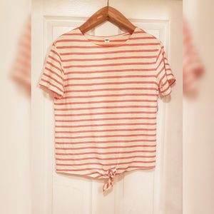 NWT Super Cute Old Navy Striped Oversized Shirt